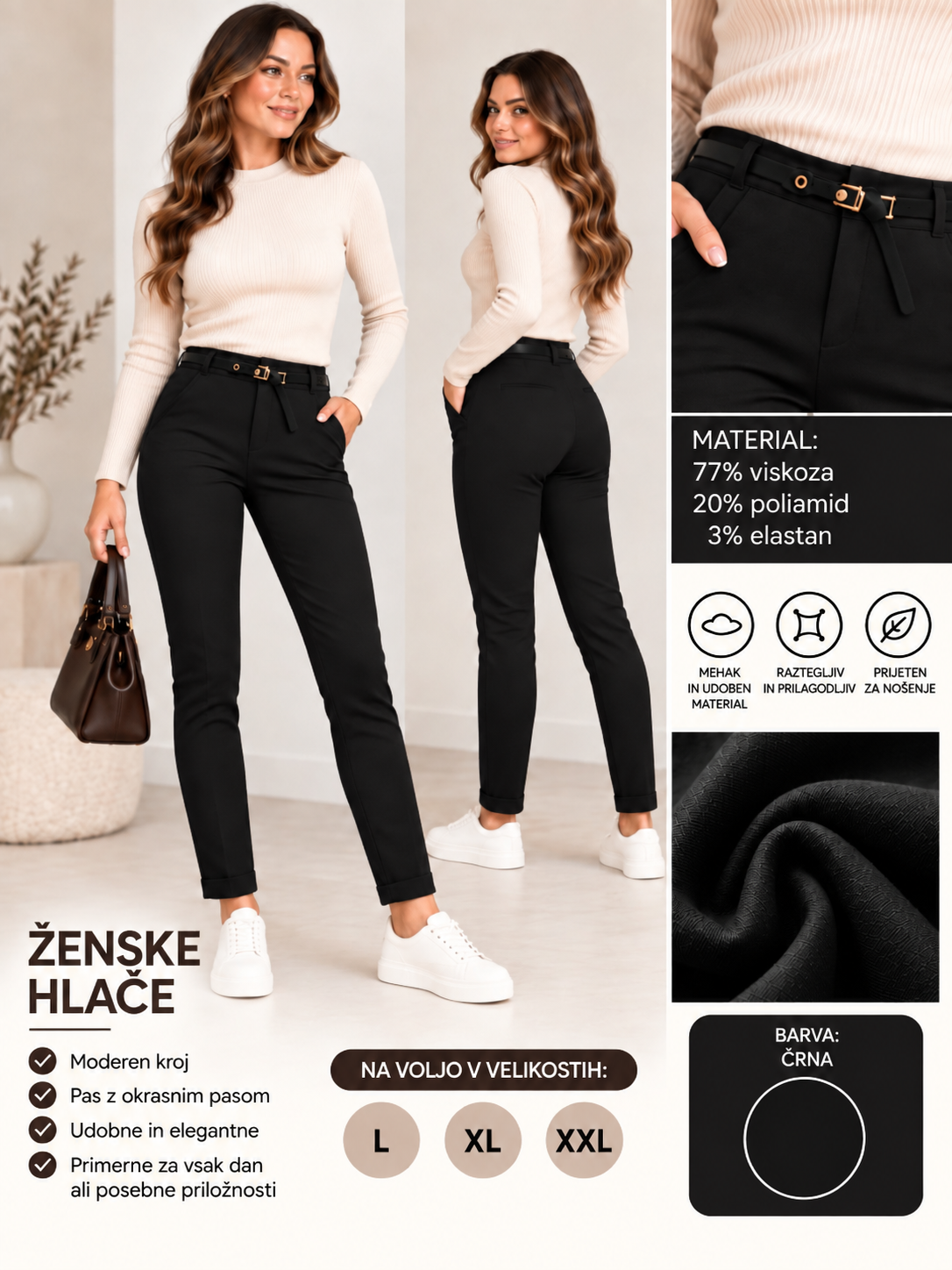 ŽENSKE HLAČE ZARJA