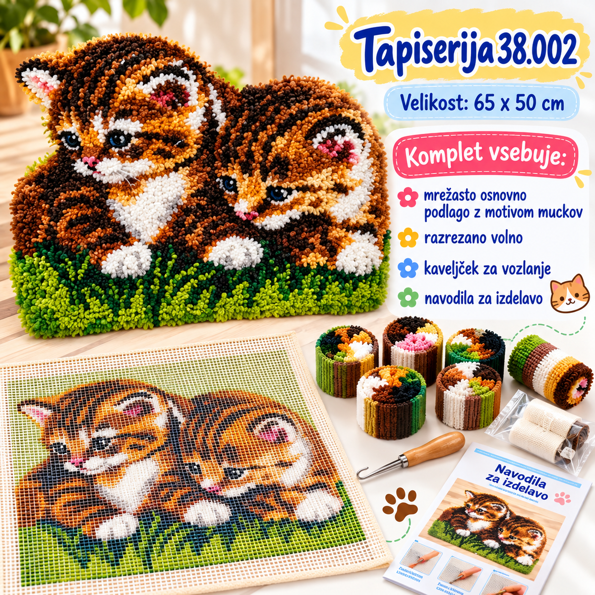 tapiserija 38.002 dva mucka