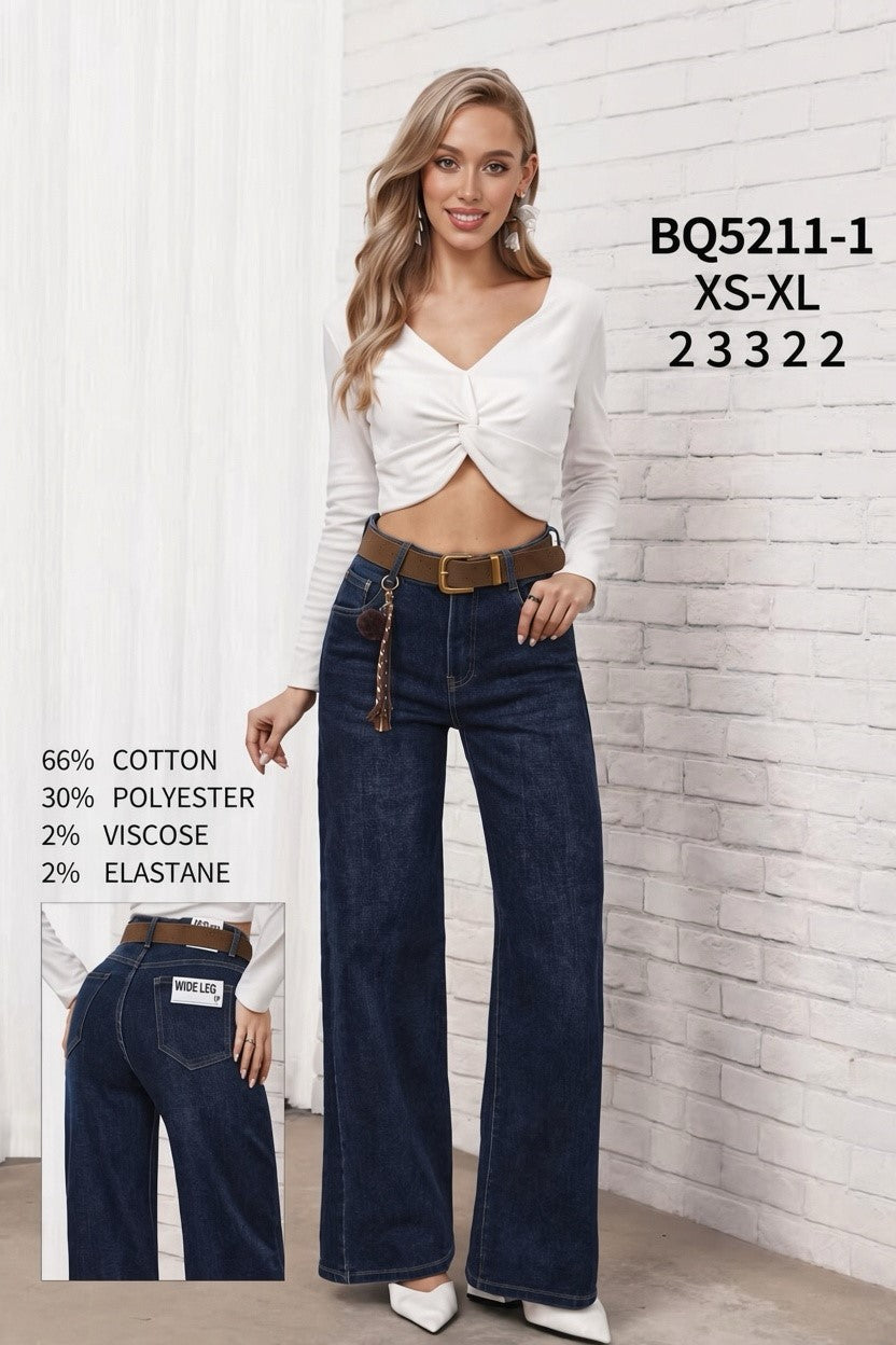 Jeans hlače Wide leg 5211-1