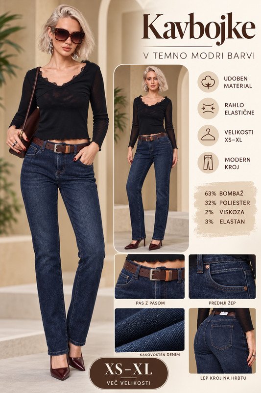Jeans hlače Slim fit