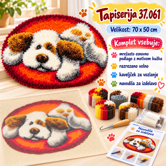 tapiserija 37.061 kuža